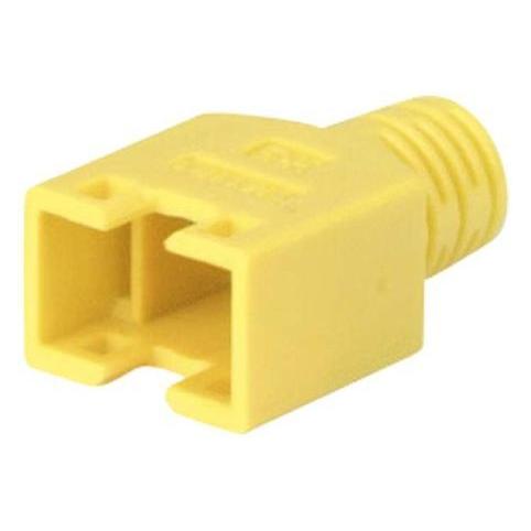 Hirose Electronic Hirose Knickschutztülle für Modularstecker TM11, gelb, VE: 100 (TM11P1-88P(68)/222-2687-0-68)