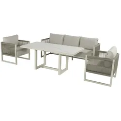 Hartman, Gartenlounge, Kejo Seillounge Stuhl 3 Sitzer set