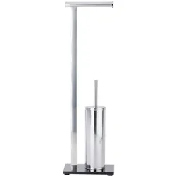 WENKO Stand WC-Garnitur Mod. Lava, aus rostfreiem Edelstahl