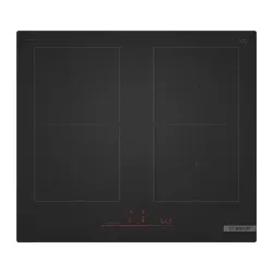 PVQ61CHB1E Induktionskochfeld 60cm mattschwarz DirectSelect CombiZone rahmenlos aufliegend