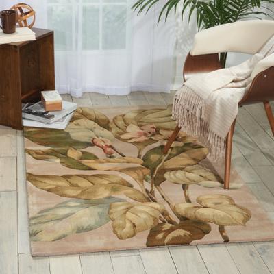 Nourison Hand-Tufted Tropical Beige Rug