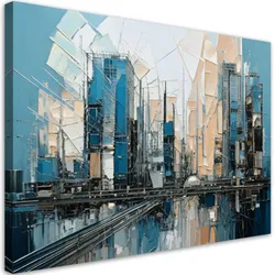 LEINWANDBILD Abstraktion 120x80cm
