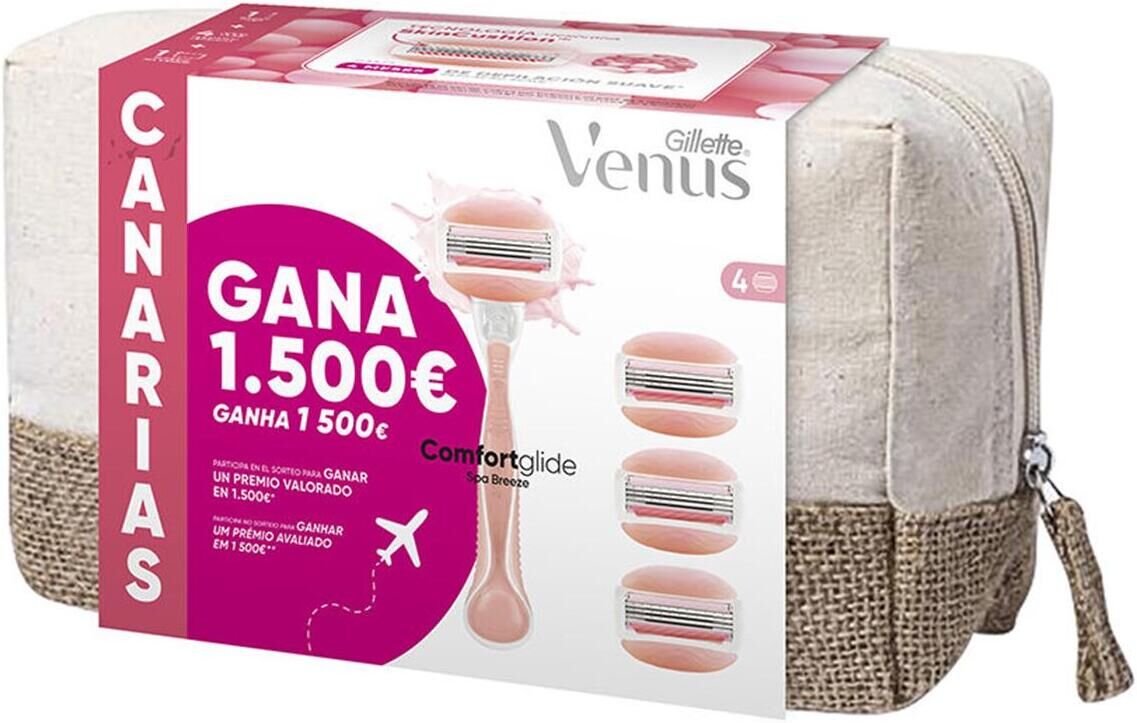 Gillette Venus Spa Breeze Kulturbeutel Kanarische Inseln Maschine +