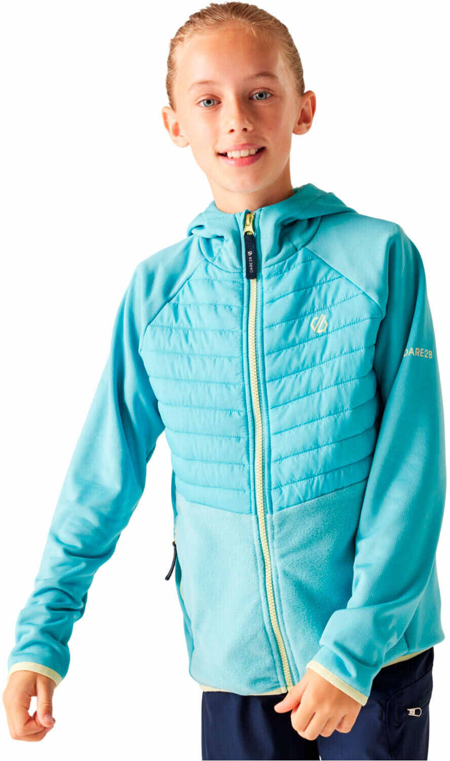 Dare2b switch out hybrid forro polar niño Azul (9-10)