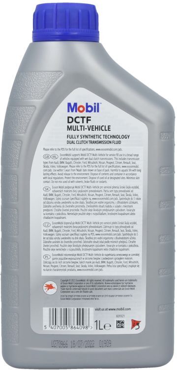 Getriebeöl MOBIL 157603 DCTF 1L