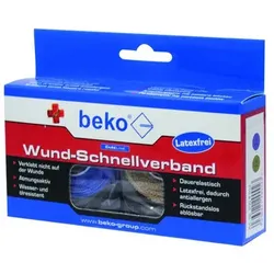 Schnellverband-Box CareLine, Wund, 2xRolle