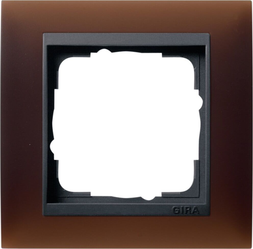 Gira Abdeckrahmen 1f.opak dbr 021113)