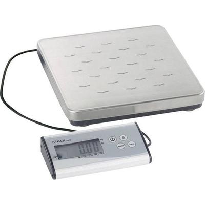 MAUL Paketwaage cargo mit separatem Bedienpult und Netzadapter, Tragkraft 50 kg