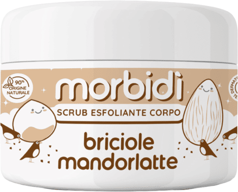Morbidì Scrub Corpo Esfoliante alla Mandorla Texture Cremosa 250ml