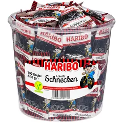 HARIBO Lakritz Schnecken Minibeutel