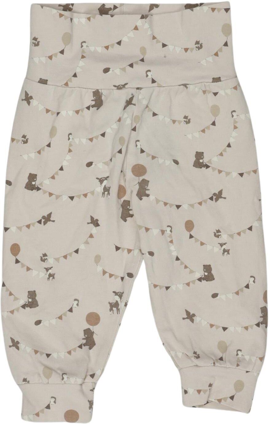 Hust & Claire Mädchen Stoffhose, Beige, Gr. EU 62, Baumwolle / Elasthan - Second Hand