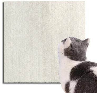 Uplift Picks Self Adhesive Cat Scratching Mat Furniture Protector white 30x60 Cm