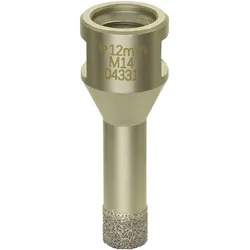 Diewe, Bohrereinsatz, Fliesenbohrer Diamantbohrer M14 - Trockenbohrer Premium 7 - Bohrer ø 12mm (12 mm)