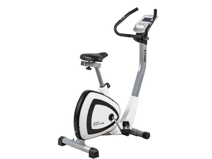 Ergometer ET1000 (mit/ohne Unterlegmatte) Gr. 1, weiß, MOTIVE FITNESS BY U.N.O., Heimtrainer, ohne Unterlegmatte, Ergometer, 120 kg max. Benutzergewicht, Fahrrad, 24 Widerstandsstufen, B:48cm H:126cm L:90cm, Topseller