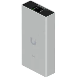 Ubiquiti UniFi UACC-Adapter (USB-C, RJ45 10 Gigabit Ethernet (1x)), Netzwerk Adapter, Schwarz, Grau