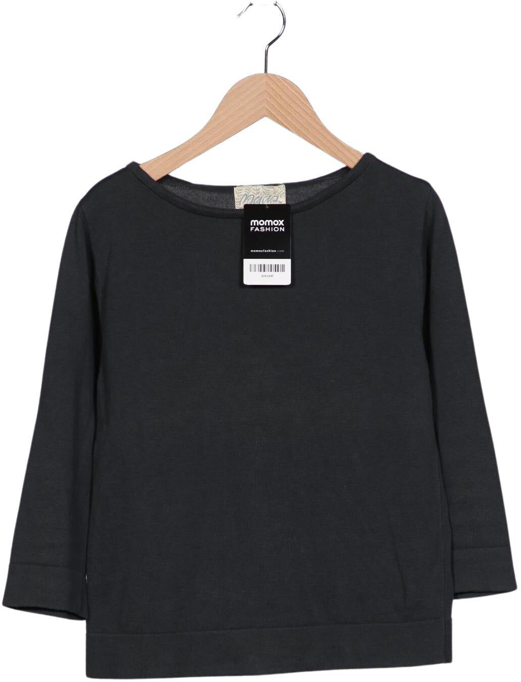 Maas Damen Pullover, Grau, Gr. EU 34, Baumwolle - Second Hand