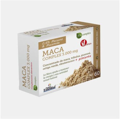 NATURE ESSENTIAL MACA COMPLEX 60 CAPSULAS