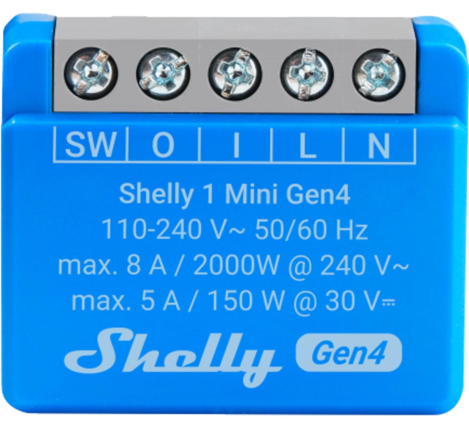 Shelly Mini Gen4 Blauw Set van 2