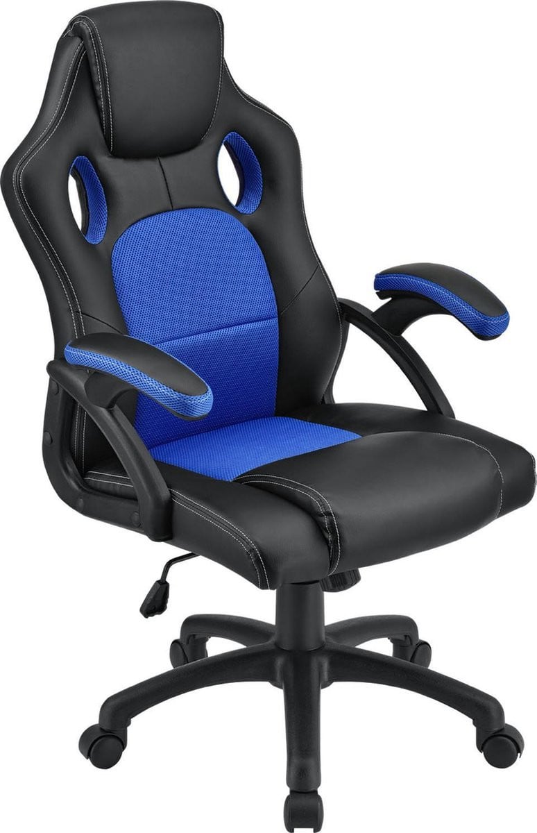 Juskys Montreal Gamingstoel - Blauw