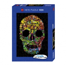 Heye Puzzle - Doodle Skull - Standard 1000 Teile 291105