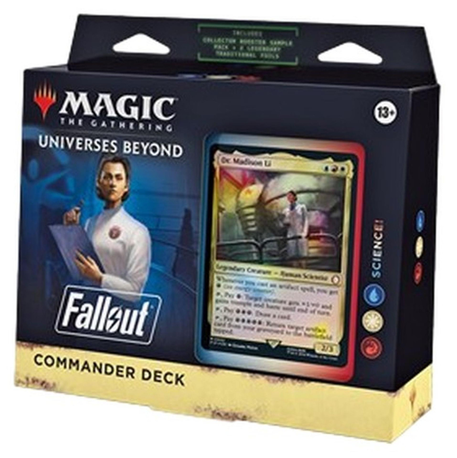 Magic: The Gathering Universes Beyond Fallout Science! Commander Deck van Wizards of the Coast