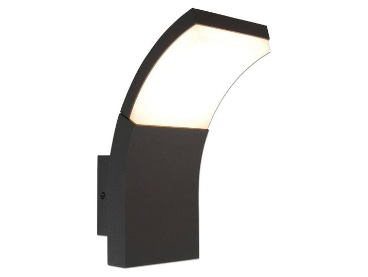 Näve LED Außenwandleuchte - Aluminium - anthrazit; 1226097