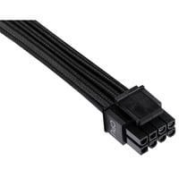 Premium Sleeved EPS12V / ATX12V-Kabel Typ 4 Gen 4 schwarz, mit Einzelummantelung, 2 Stück