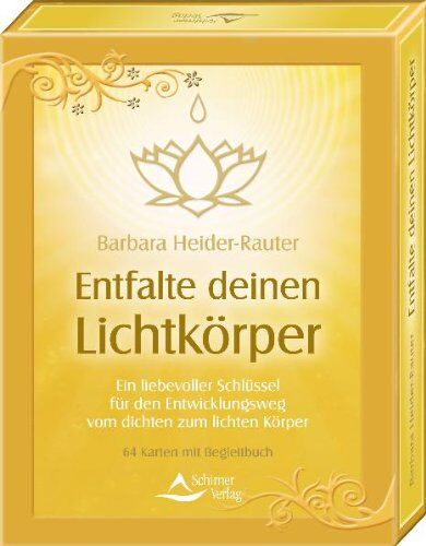 Barbara Heider-Rauter - Entfalte deinen Lichtkörper - 64 Karten mit Buch: Ein liebevoller Schlüssel für den Entwicklungsweg von dichten zum lichten Körper - Preis vom 11.10.2026 03:10:56 h