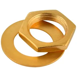 Allparts AP EP 0654-002 Mutter & Scheibe Gold - Schraube