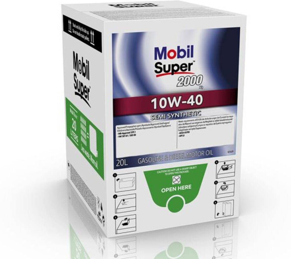 Motoröl MOBIL 153732 M-SUP 2000 X1 10W40 20L