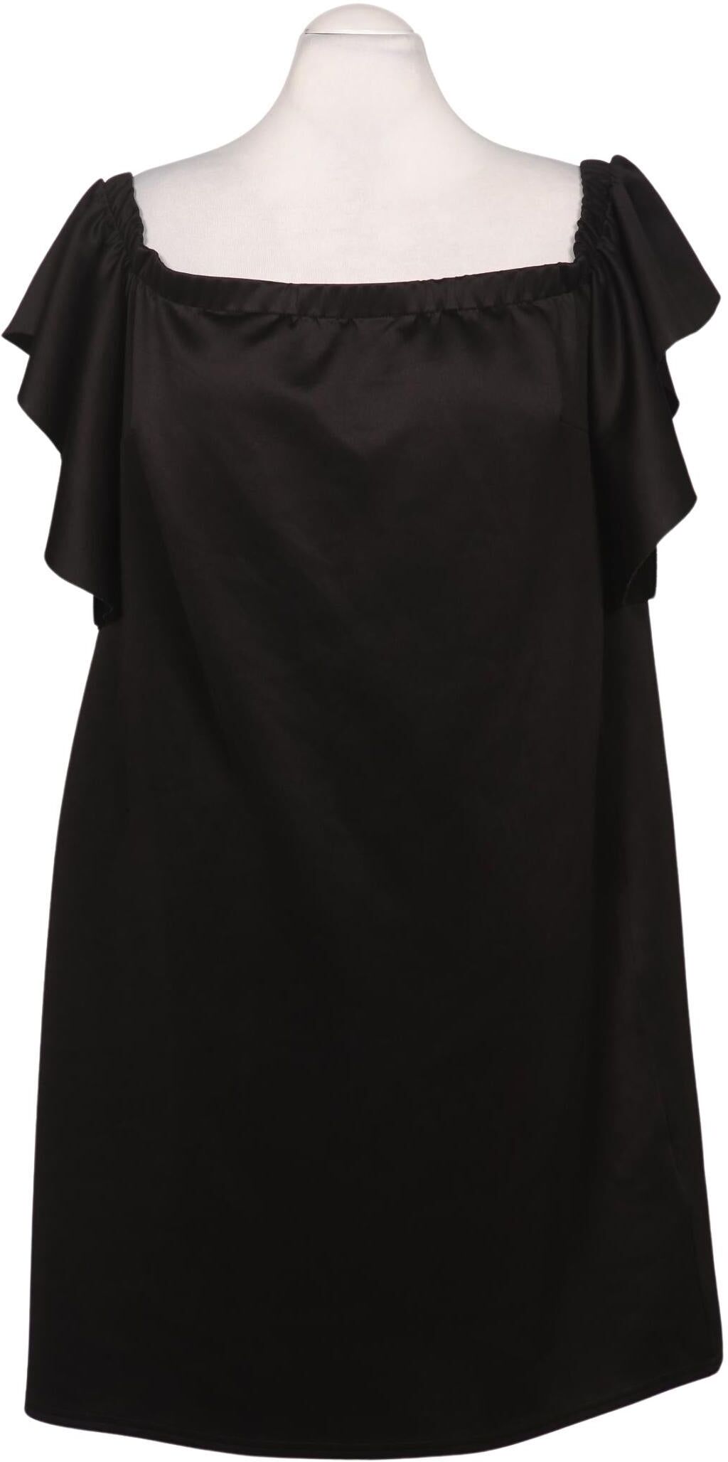 Simply Be Damen Kleid, Schwarz, Gr. EU 50, Elasthan / Synthetik - Second Hand