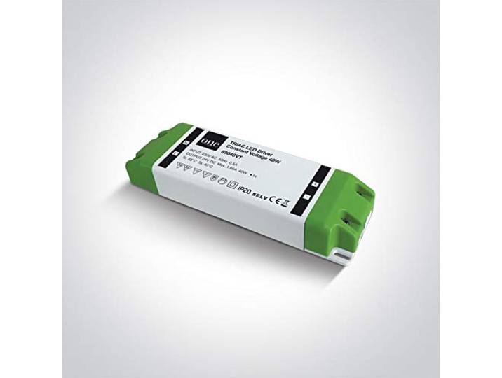 ONE Light - 89040VT LED DIMMABLE Driver 24v 40w Input 230v