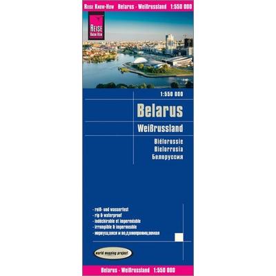 Reise Know-How Landkarte Weißrussland / Belarus (1:550.000), Sonstige von Reise Know-How Verlag Peter Rump, Reise Know-How Verlag Peter Rump GmbH,