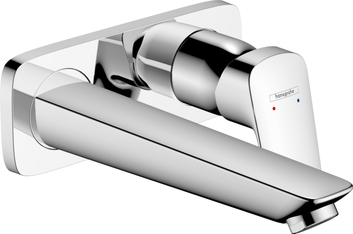 Hansgrohe Logis Wand Waschtisch Armatur 71220000 Unterputz Waschtisch Einhebelmischer, chrom
