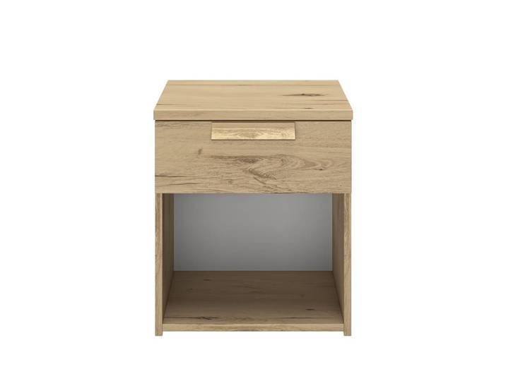 Chevet 1 tiroir h50cm - bois foncé