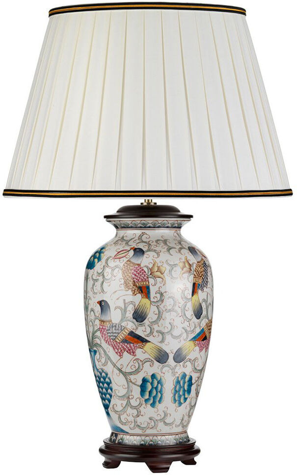 Marlow Home Co. Elizondo Ceramic Table Lamp Cream 72cm H X 46cm W X 46cm D