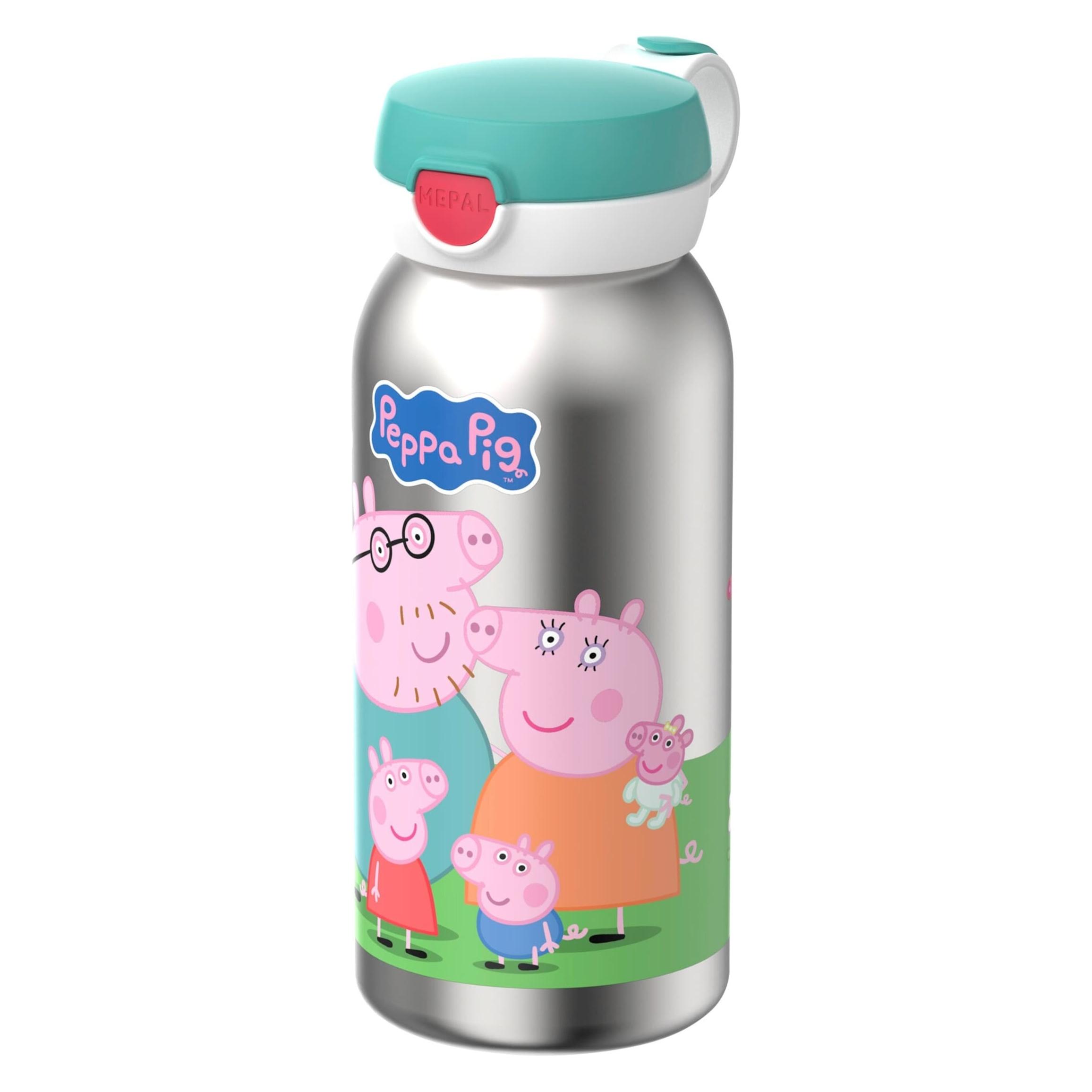 Mepal Isolierte Trinkflasche mit Klappdeckel Campus Peppa Wutz (0.50 l) (8413746-8720294071129)