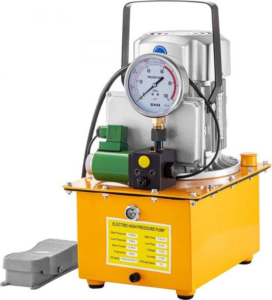 Elektrische Hydraulische Pumpe 750W 10k PSI Einphasig Magnetventil