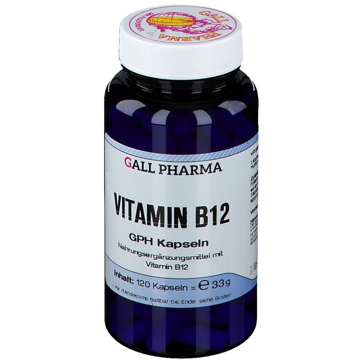 Vitamin B12 GPH 3 µg Kapseln 120 St