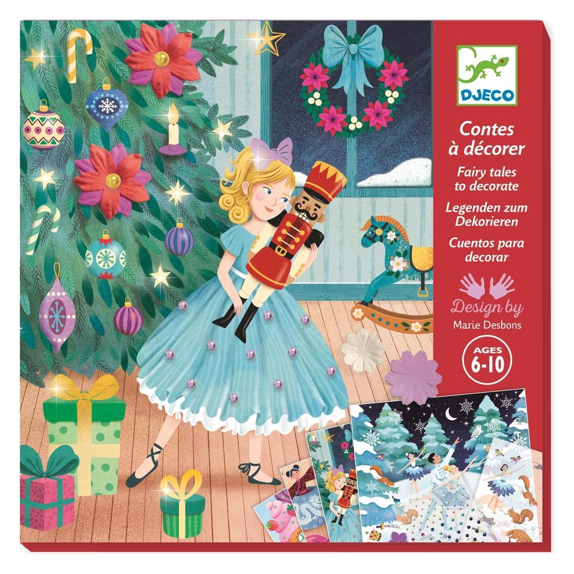 Djeco Märchen zum Verzieren Weihnachtsstimmung (DJ09438)