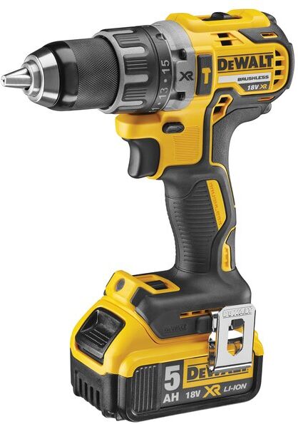 Pack de 2 outils 18 V XR (DCD791+DCF887) + 2 batteries 5 Ah + chargeur + coffret T-STAK DEWALT DCK268P2T-QW