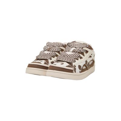 Sneaker BUFFALO "Buffalo LIBERTY SKATE", Damen, Gr. 36, weiß, animalmix, Polyester, Schuhe Sneaker