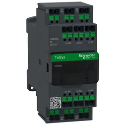 Schneider Electric CAD50ASL Hilfsschütz, 5S Steuerkontakte, Spule 72 V DC geringe Leistungsaufnahme, SnapIN