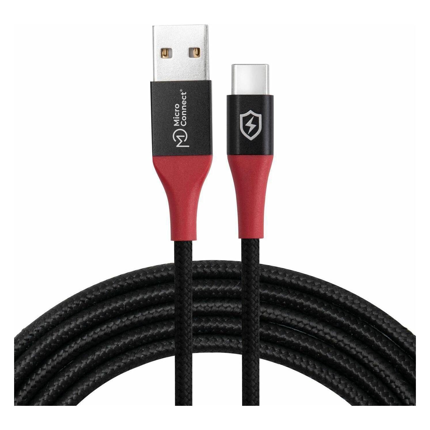 MicroConnect Safe Charge USB-A to C Data (1.50 m, USB 2.0, 5 W) (MC-AUSBC-SC)