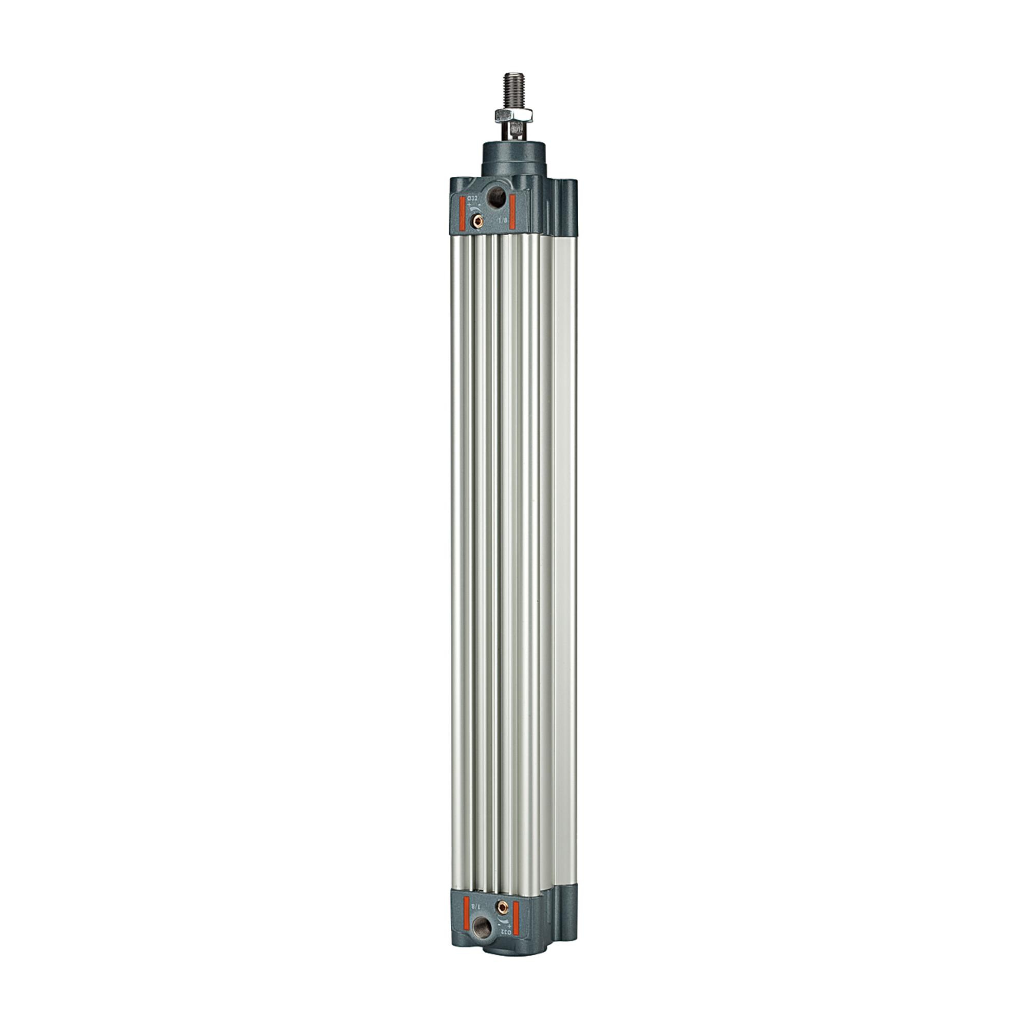 Riegler Normzylinder, doppeltwirkend, Magnet, Kolben-Ã˜ 32, Hub 160, G 1/8 (5.DMD.32160)