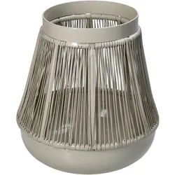 Windlicht CANDLE IVORY (BHT 13x13,50x13 cm) - beige - BHT 13x13,50x13 cm