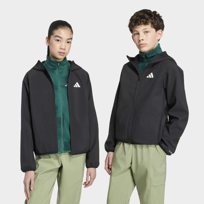Outdoorjacke ADIDAS TERREX "MULTI CLIMAWARM KIDS", Jungen, Gr. 140, schwarz, Obermaterial: 100% Polyester, Jacken Outdoorjacke