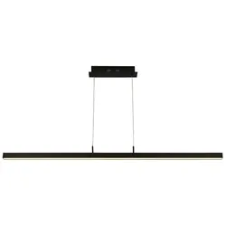 Hängeleuchte Pendelleuchte Esszimmerlampe LED schwarz matt Höhenverstellbar weiß