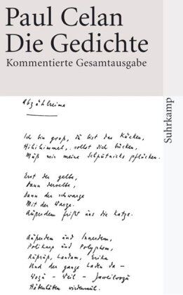 Paul Celan - Die Gedichte. Kommentierte Gesamtausgabe - Preis vom 15.10.2026 23:06:25 h