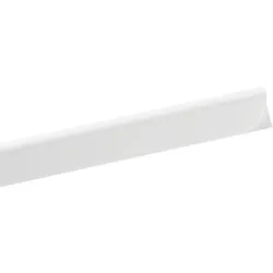 100 Klemmschienen, A4, 3-4 mm, weiß, 100 Stück, Kunststoff
